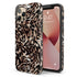 Custom Monogram Initials Fierce Leopard iPhone Case